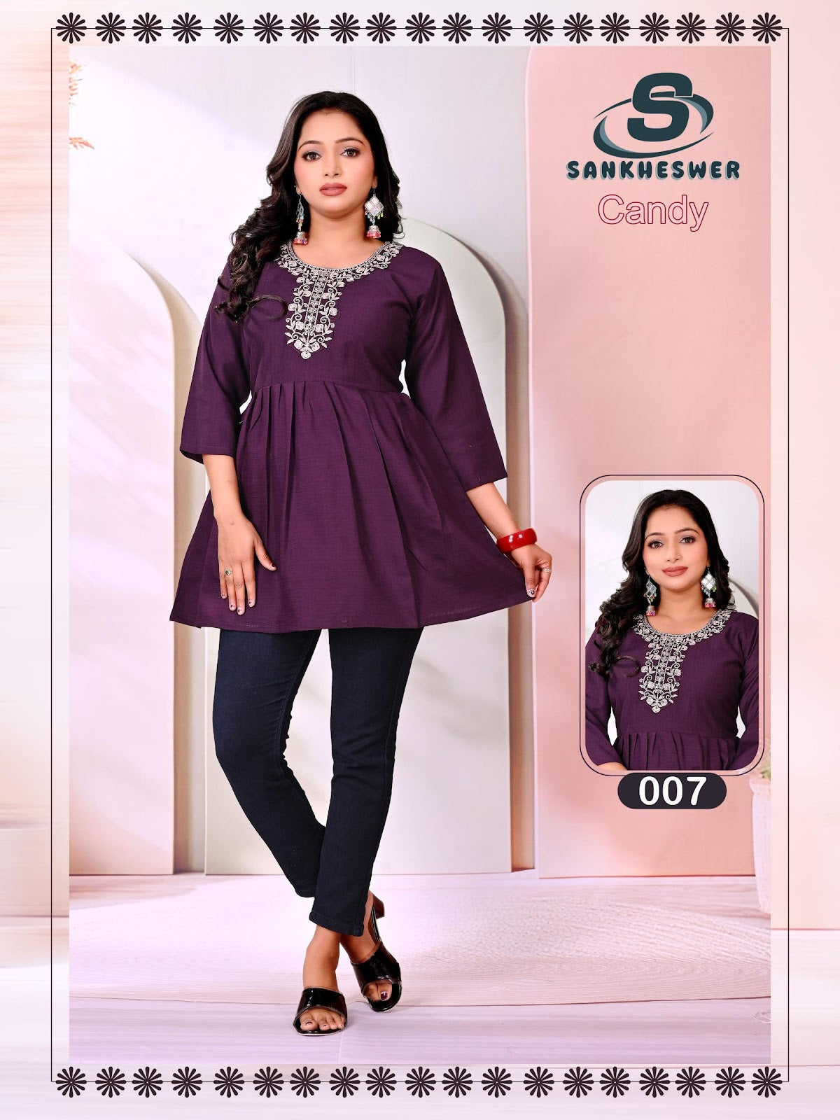 Candy Vol 1 Sankheswer Vertican Fancy Tops Wholesaler