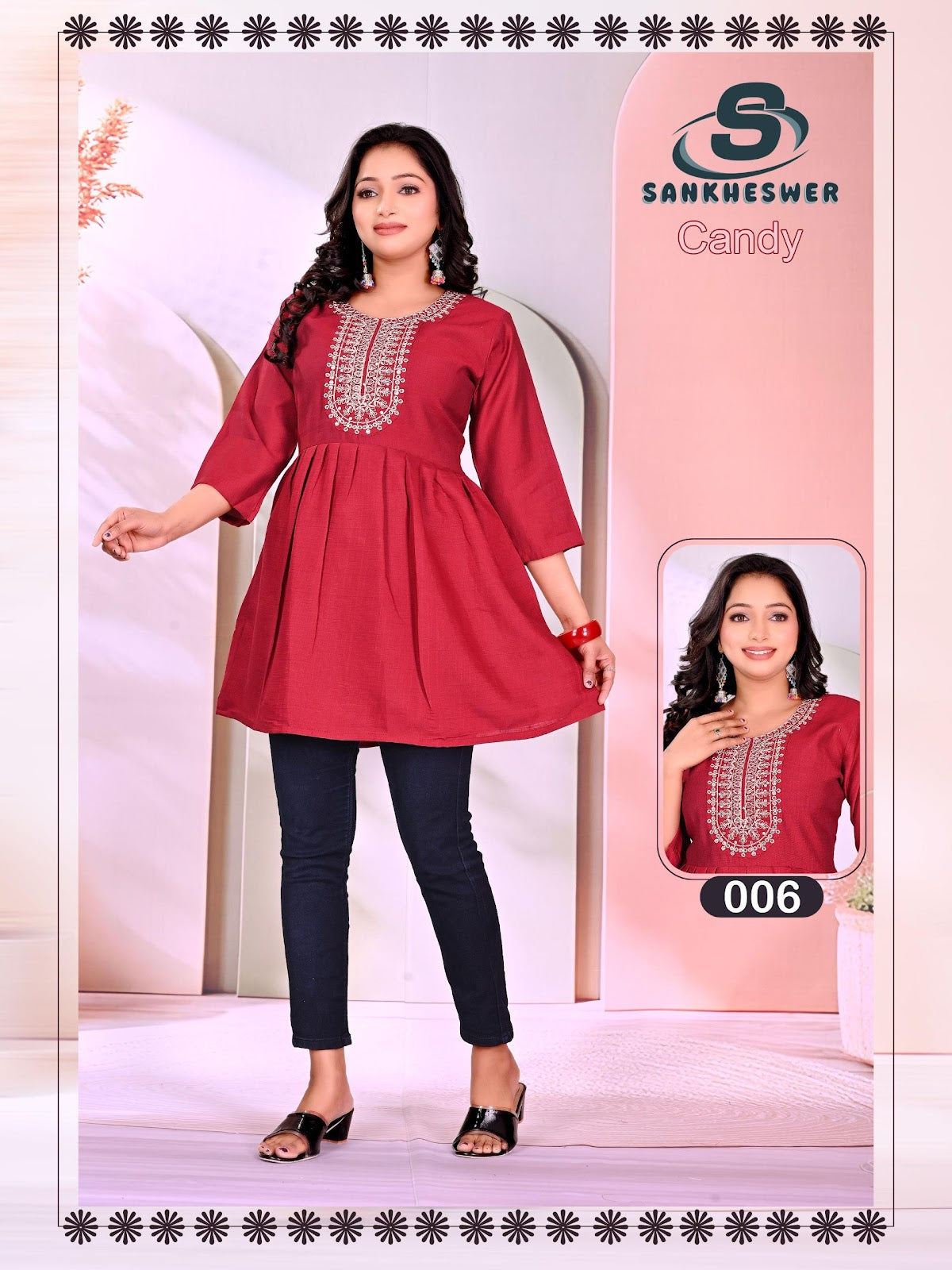 Candy Vol 1 Sankheswer Vertican Fancy Tops Wholesaler