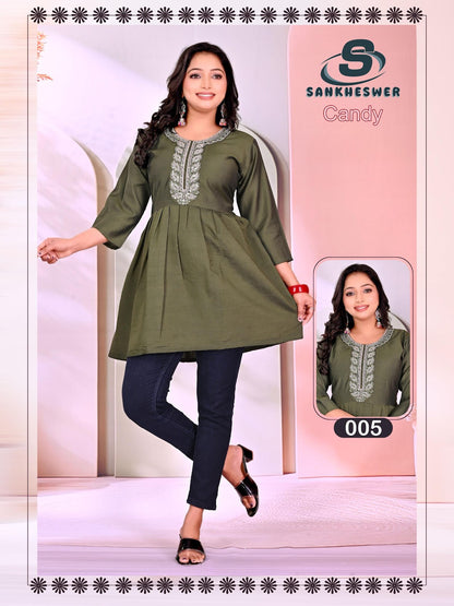 Candy Vol 1 Sankheswer Vertican Fancy Tops Wholesaler