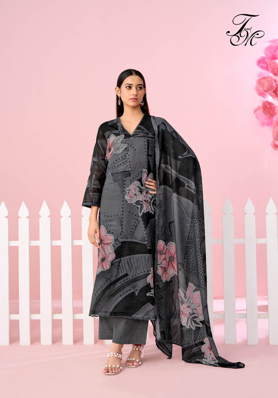 Candy Walk Tm Organdy Pant Style Suits Wholesale Price