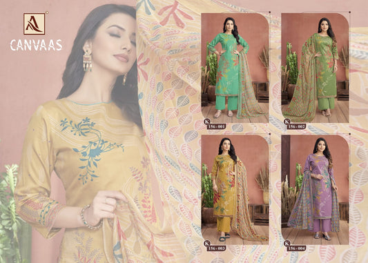 Canvaas Alok Pure Zam Pant Style Suits Exporter