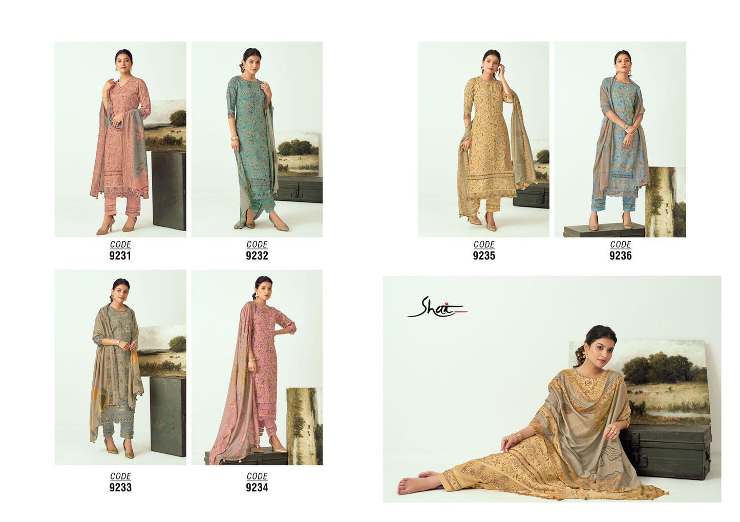 Canvas Jay Vijay Muslin Silk Pant Style Suits Exporter