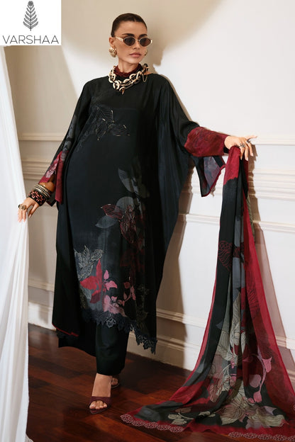 Canvas Varshaa Viscose Muslin Pant Style Suits Wholesaler Gujarat