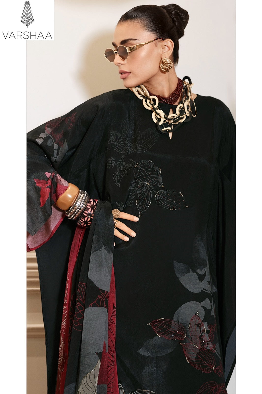 Canvas Varshaa Viscose Muslin Pant Style Suits Wholesaler Gujarat