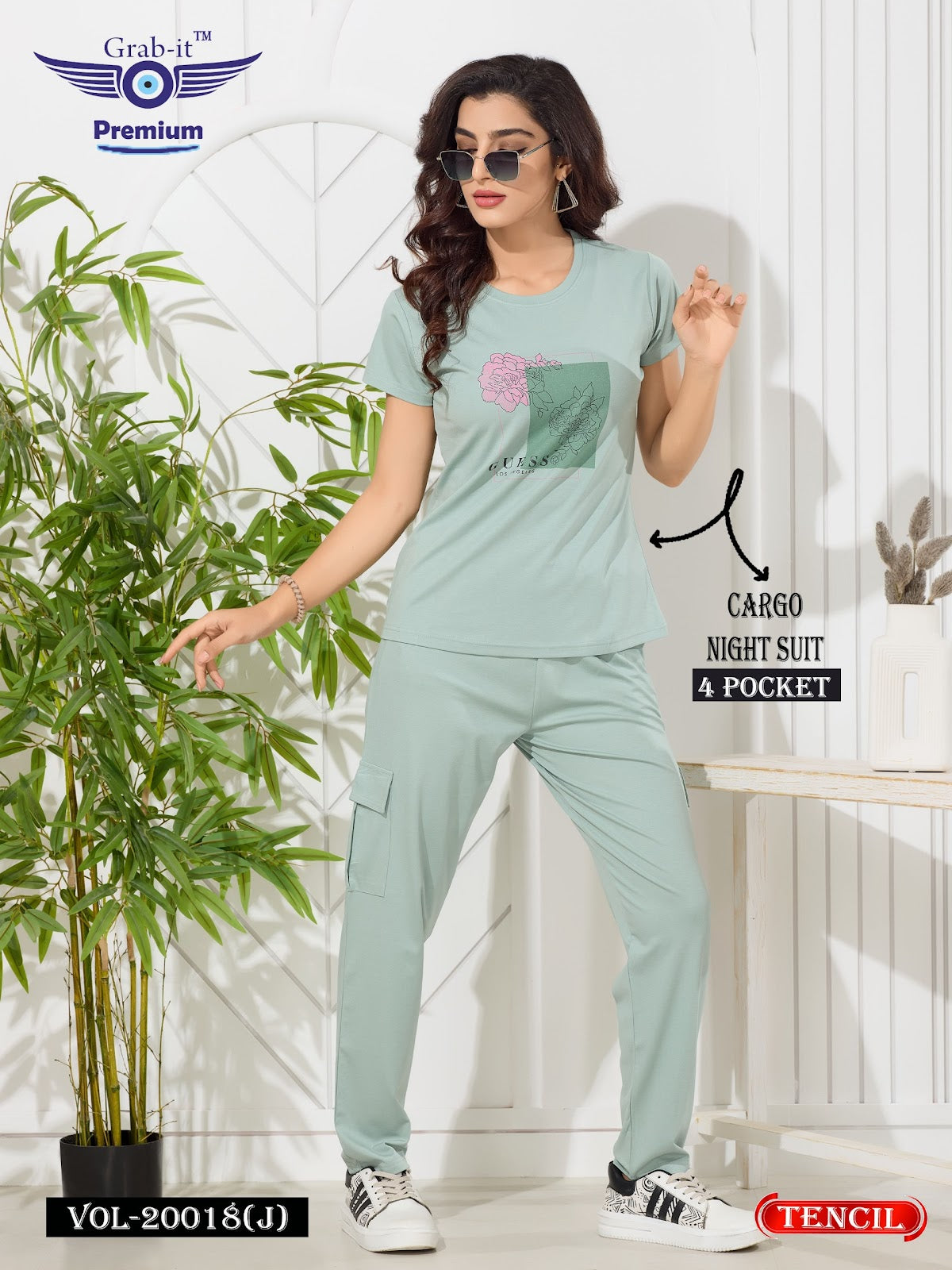Cargo Vol 20018 J Grab It Imported Pyjama Night Suits Manufacturer India