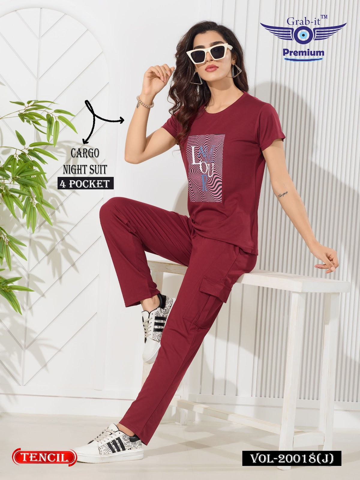Cargo Vol 20018 J Grab It Imported Pyjama Night Suits Manufacturer India