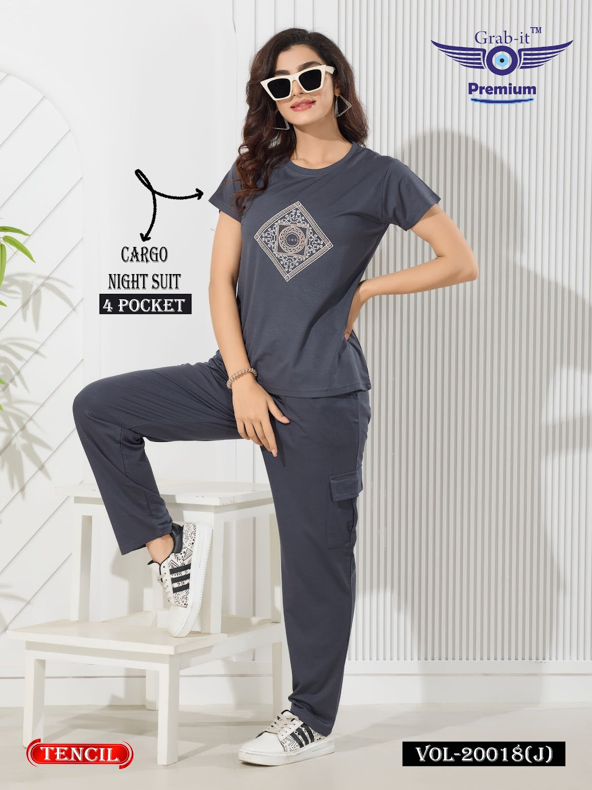 Cargo Vol 20018 J Grab It Imported Pyjama Night Suits Manufacturer India