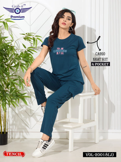 Cargo Vol 20018 J Grab It Imported Pyjama Night Suits Manufacturer India