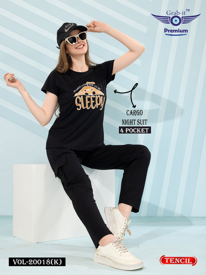 Cargo Vol 20018 K Grab It Tencil Pyjama Night Suits Supplier India