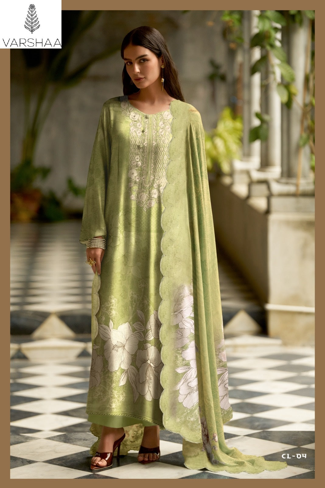 Carla Varshaa Viscose Muslin Pant Style Suits Wholesale Rate
