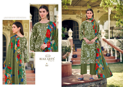 Carnation Riaz Art Cambric Lawn Karachi Salwar Suits Manufacturer Ahmedabad