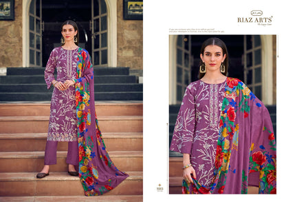 Carnation Riaz Art Cambric Lawn Karachi Salwar Suits Manufacturer Ahmedabad
