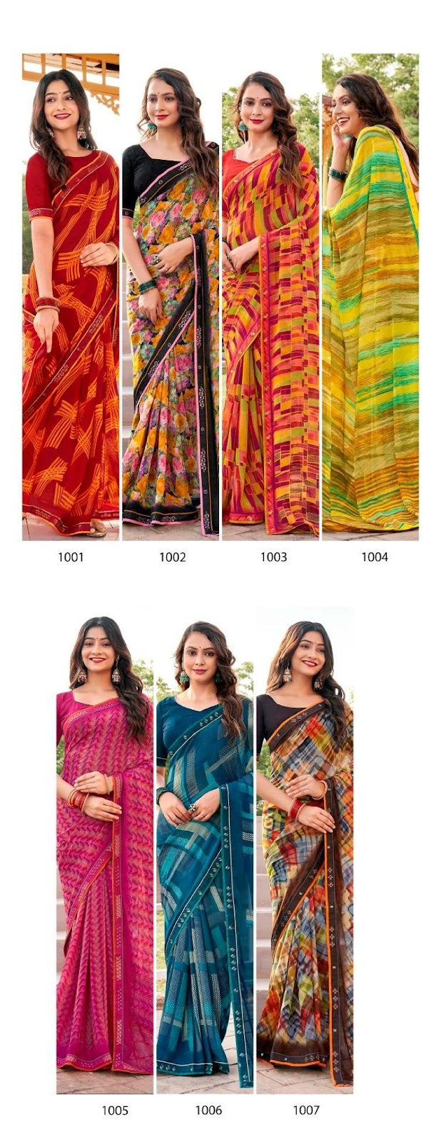 Carnival Saroj Sarees Exporter Gujarat