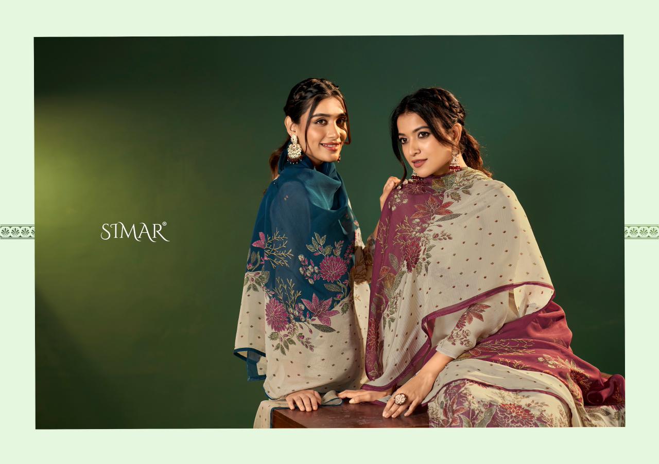 Carnival Simar Lawn Cotton Pakistani Salwar Suits Supplier Gujarat