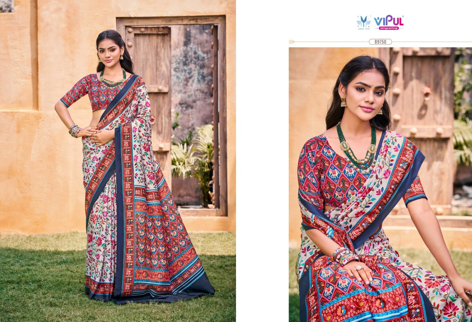 Carnival Vipul Sarees Wholesale Rate