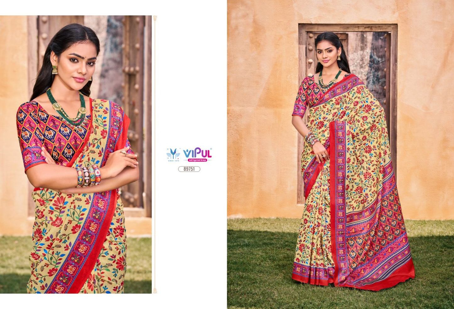 Carnival Vipul Sarees Wholesale Rate