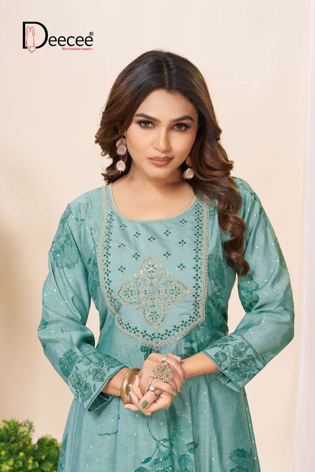 Carnivar Deecee Roman Silk Anarkali Kurtis Wholesale
