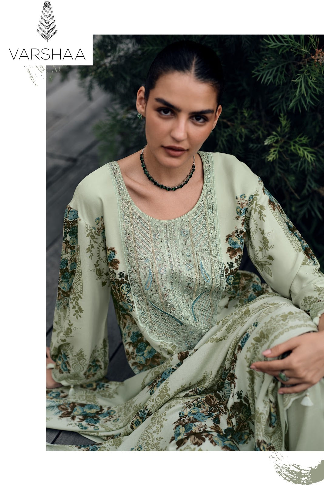 Carolina Varshaa Pashmina Suits Manufacturer Gujarat