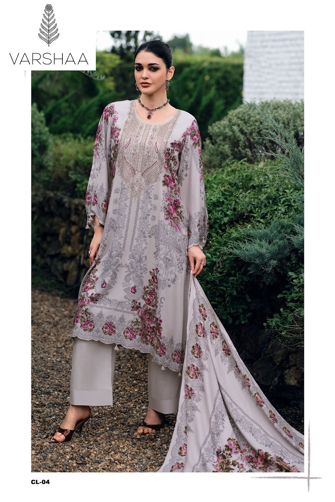 Carolina Varshaa Pashmina Suits Manufacturer Gujarat