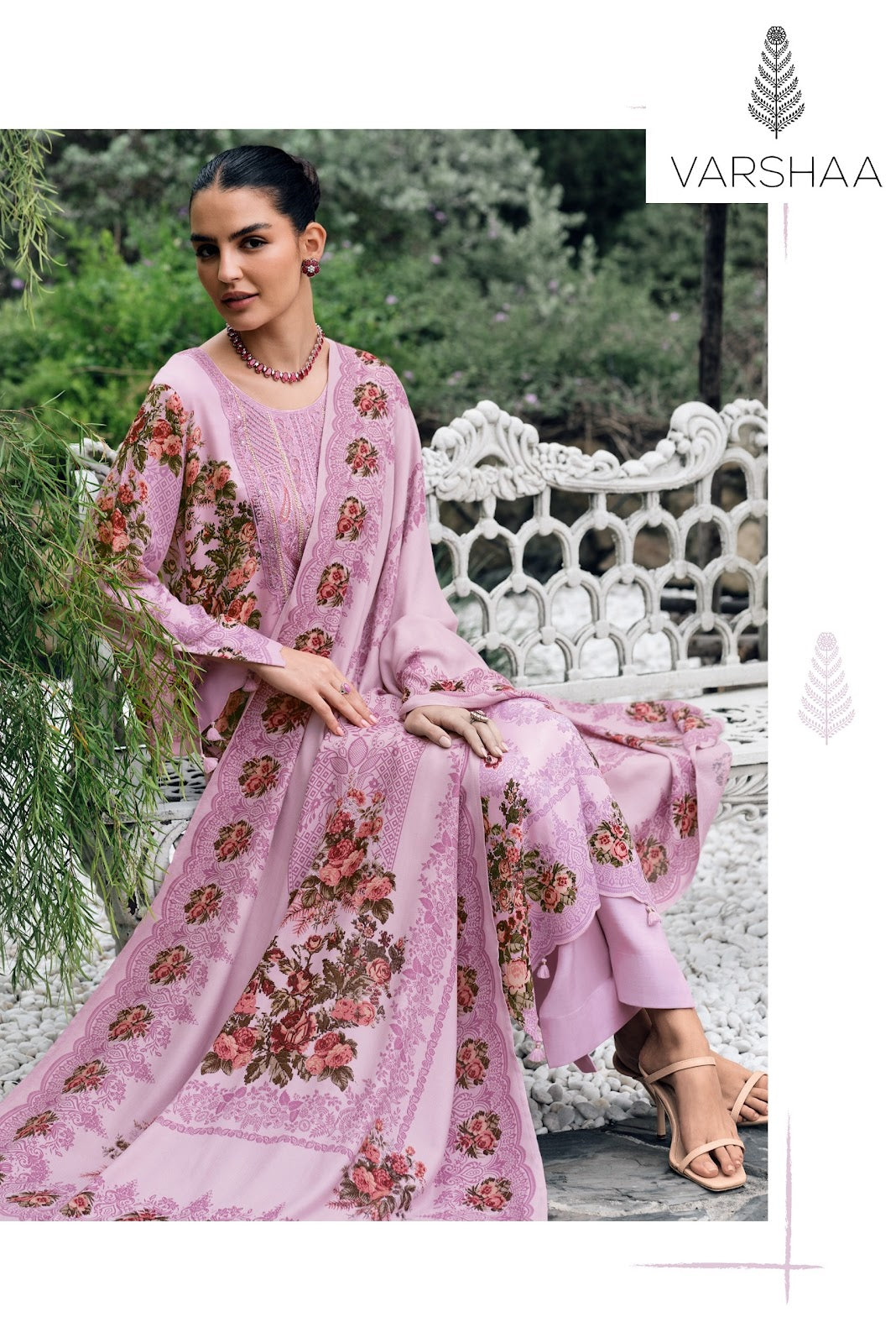 Carolina Varshaa Pashmina Suits Manufacturer Gujarat