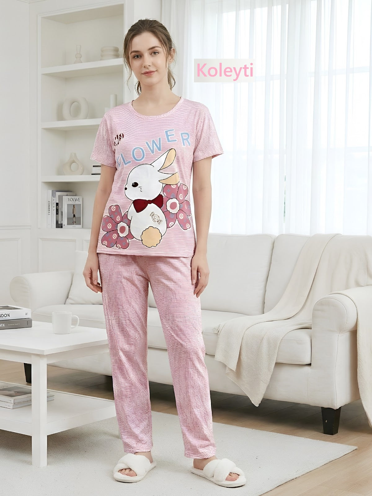 Cartoon Print Koleyti Cotton Pyjama Night Suits Supplier Ahmedabad