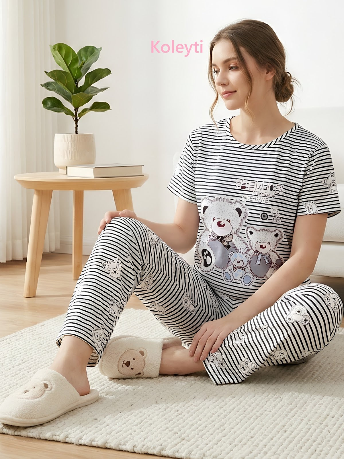 Cartoon Print Koleyti Cotton Pyjama Night Suits Supplier Ahmedabad