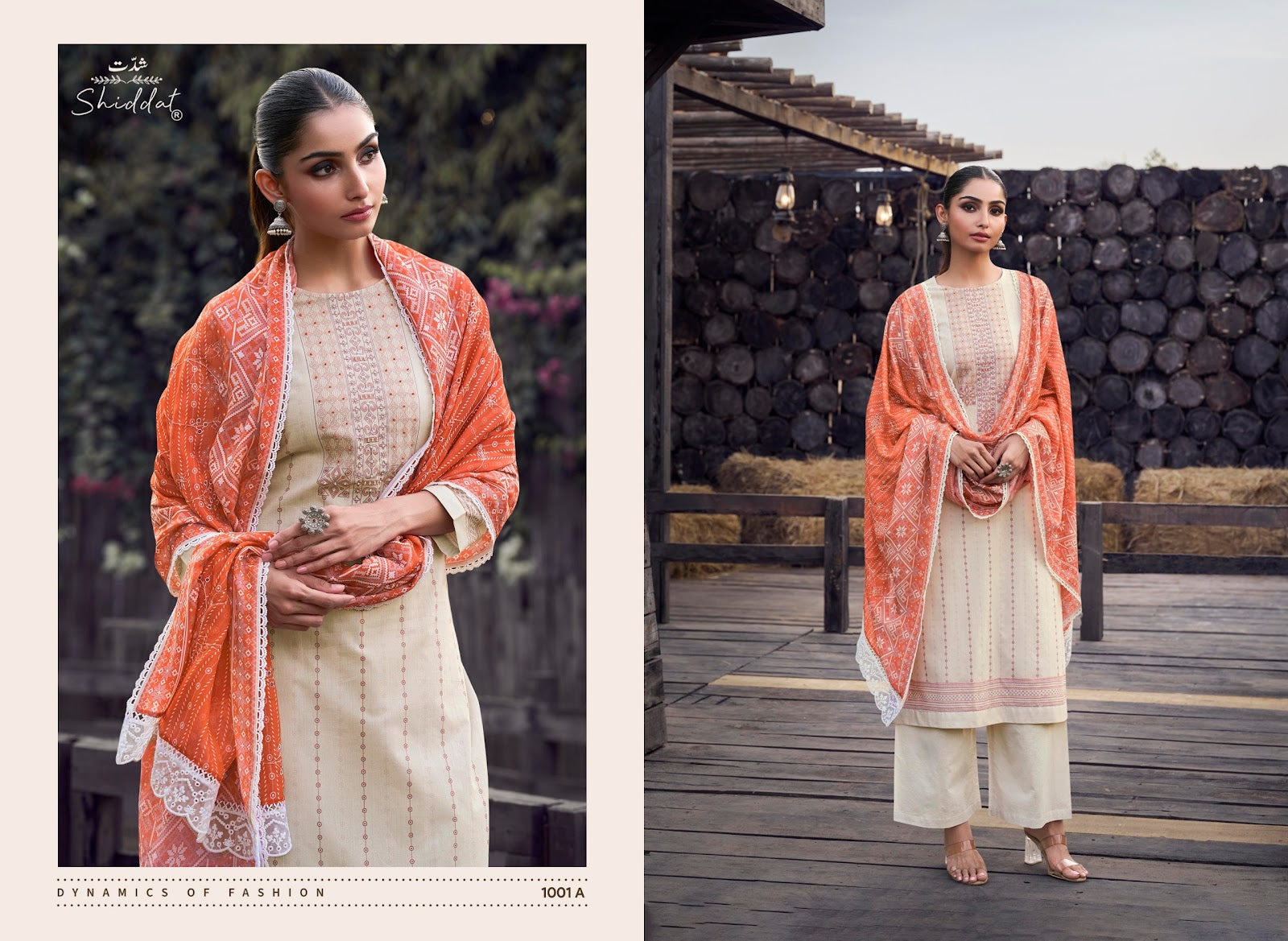 Casa 1001 Shiddat Cambric Plazzo Style Suits Wholesale Price