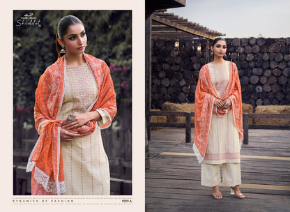 Casa 1001 Shiddat Cambric Plazzo Style Suits Wholesale Price