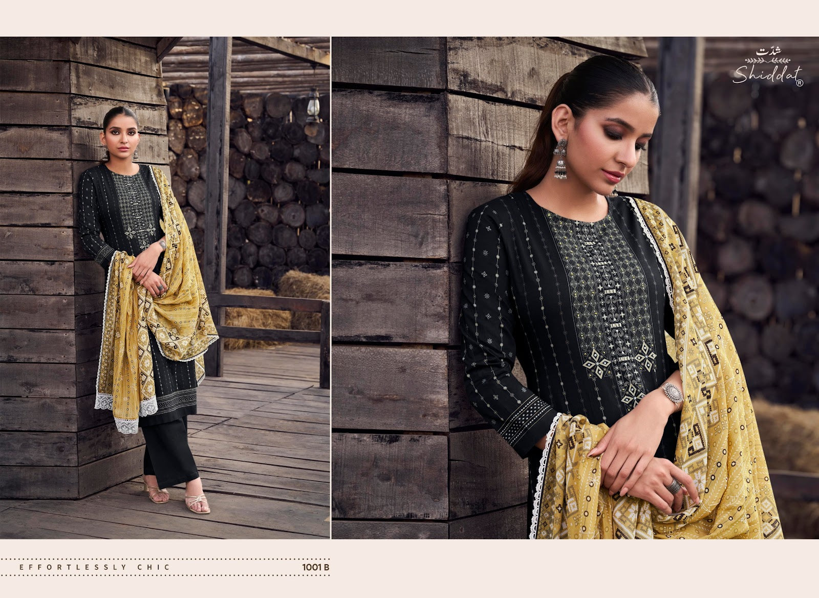 Casa 1001 Shiddat Cambric Plazzo Style Suits Wholesale Price
