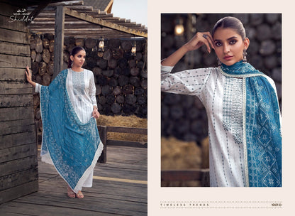 Casa 1001 Shiddat Cambric Plazzo Style Suits Wholesale Price