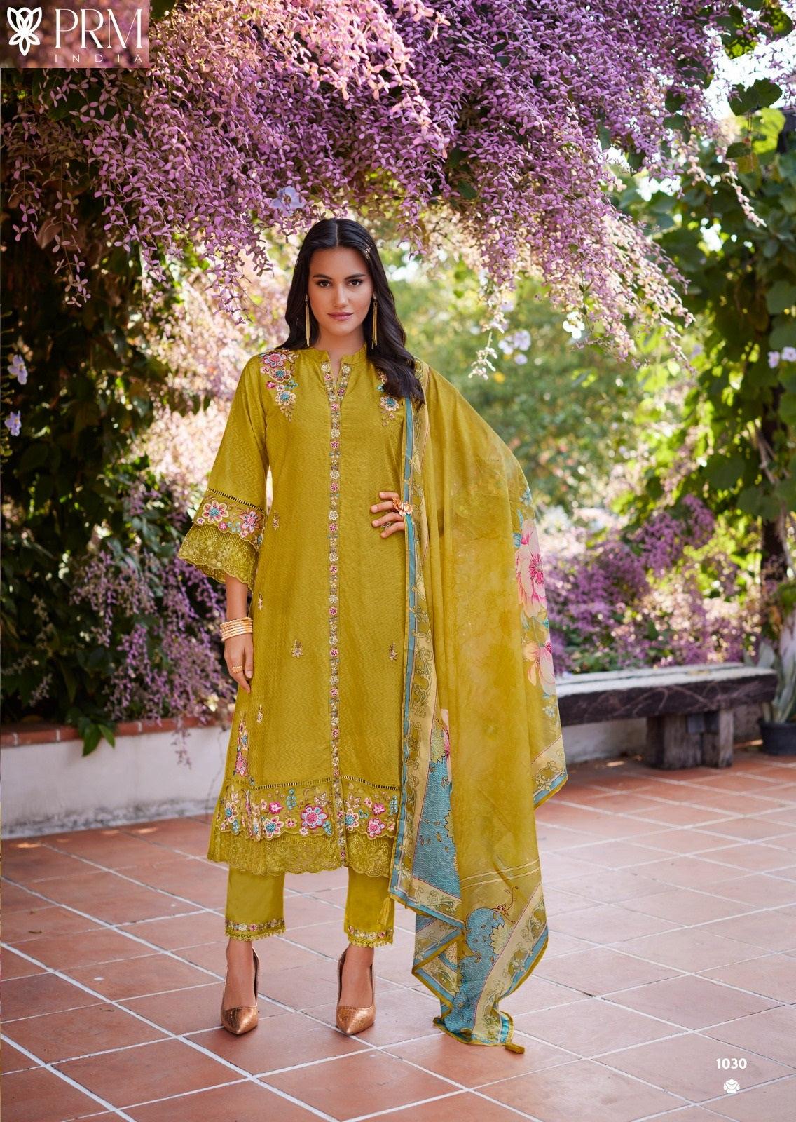 Casabella Prm India Pure Cotton Readymade Pant Style Suits Wholesale