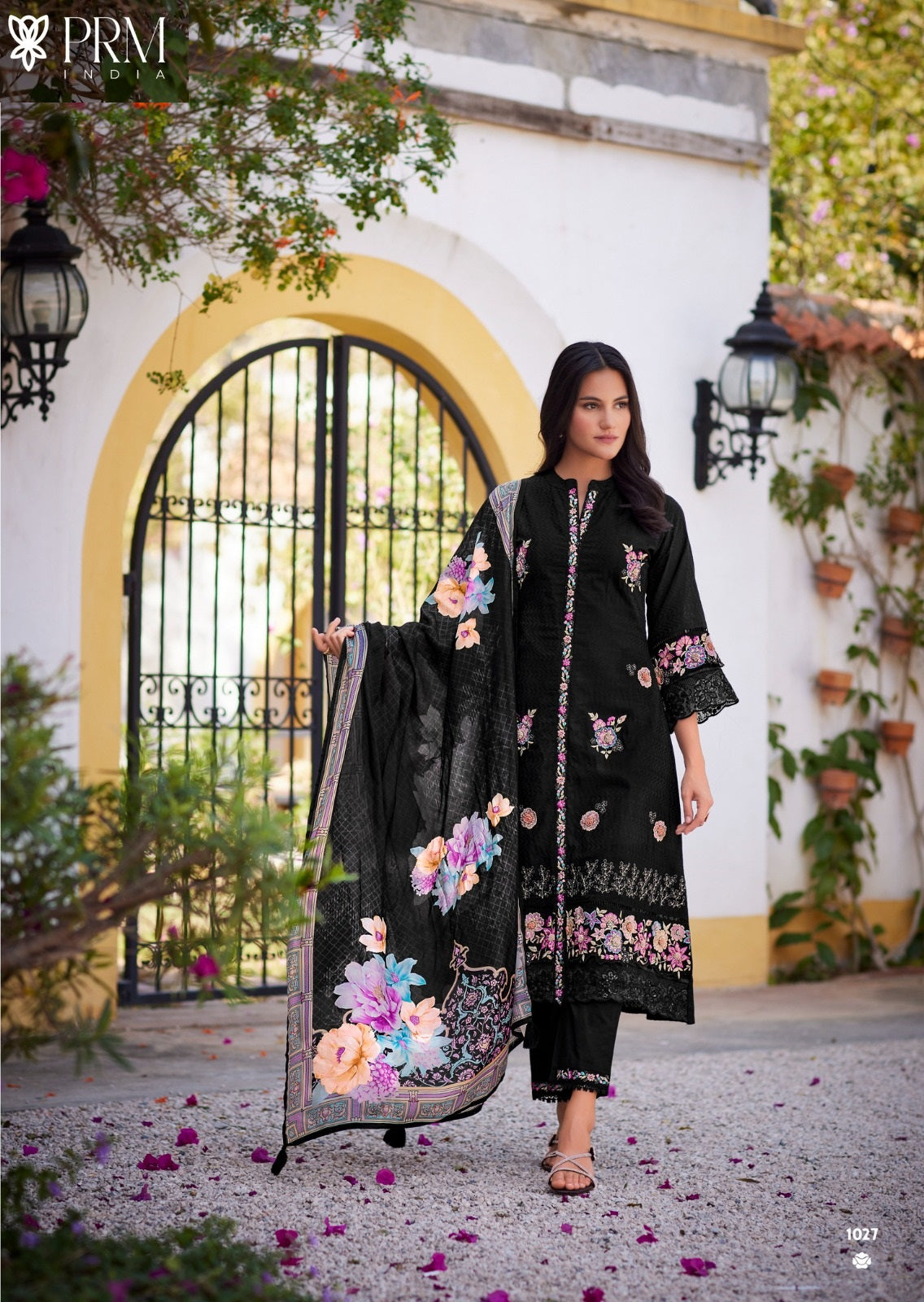 Casabella Prm India Pure Cotton Readymade Pant Style Suits Wholesale