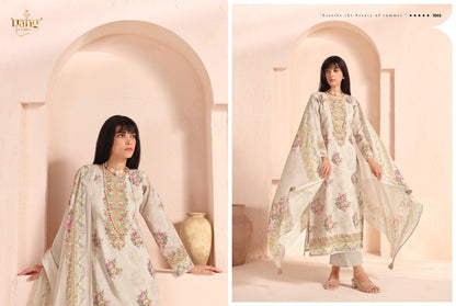Casabella Rang Fashion Pure Organdy Pant Style Suits Wholesale Rate
