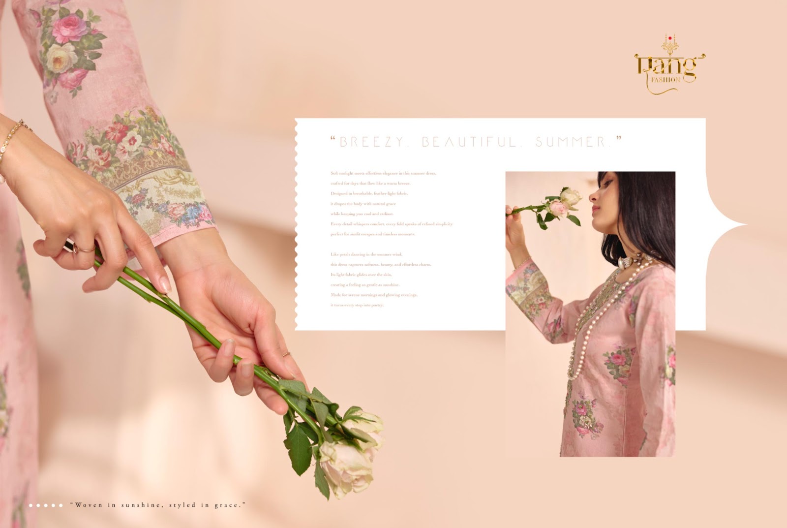 Casabella Rang Fashion Pure Organdy Pant Style Suits Wholesale Rate