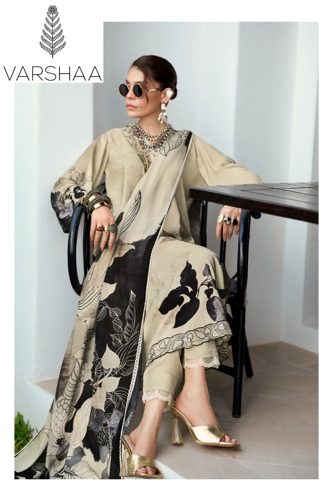 Casablanca Varshaa Viscose Muslin Pakistani Salwar Suits Wholesale