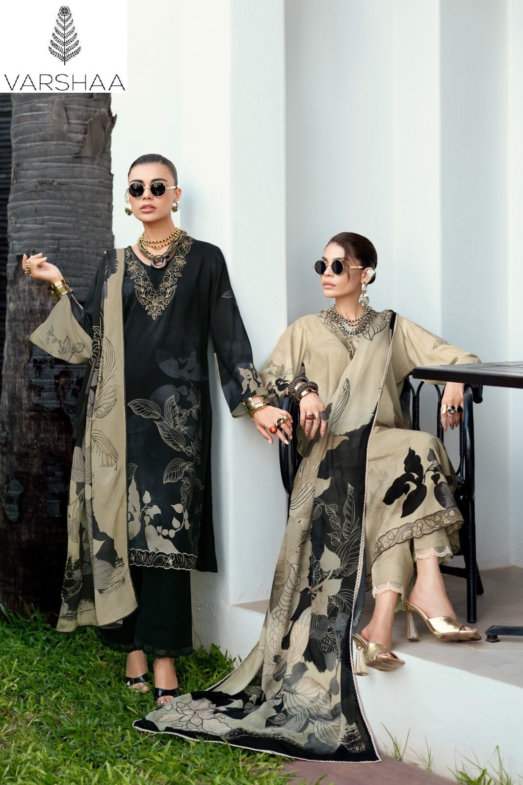 Casablanca Varshaa Viscose Muslin Pakistani Salwar Suits Wholesale