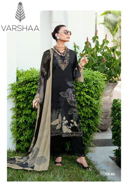 Casablanca Varshaa Viscose Muslin Pakistani Salwar Suits Wholesale