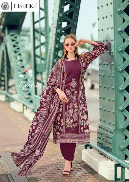 Cashmere 2 Nisanka Viscose Karachi Salwar Suits Wholesale Price