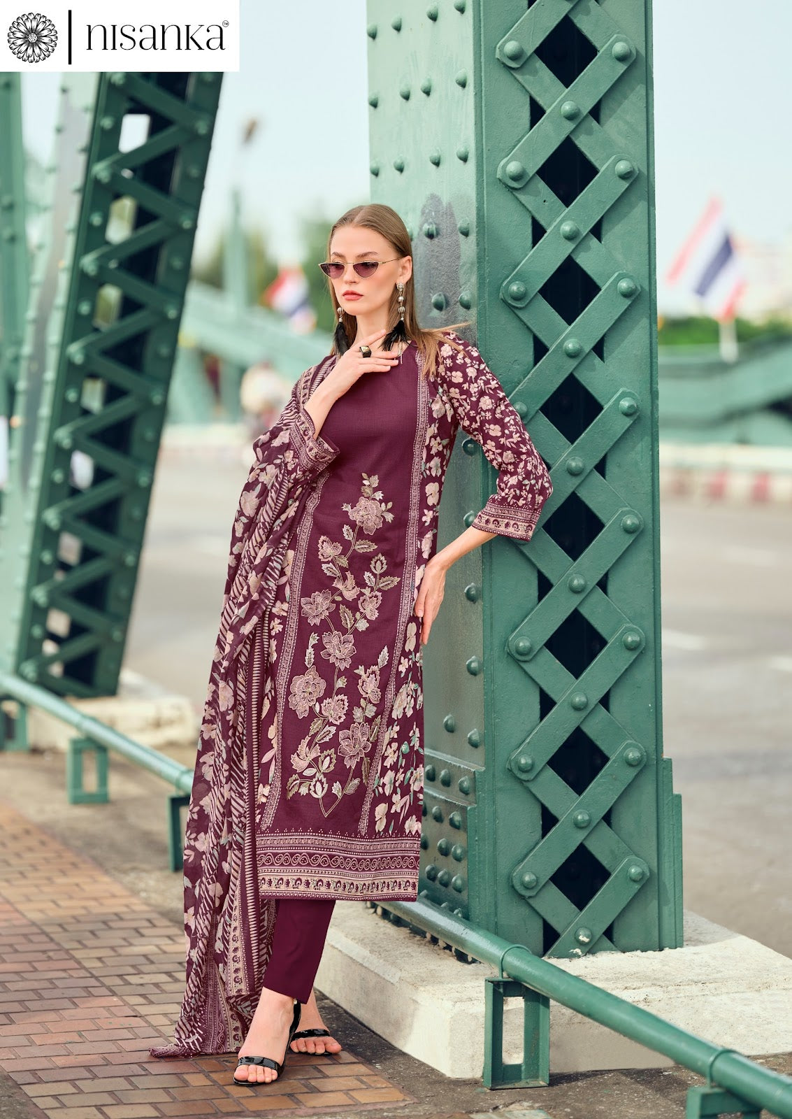 Cashmere 2 Nisanka Viscose Karachi Salwar Suits Wholesale Price