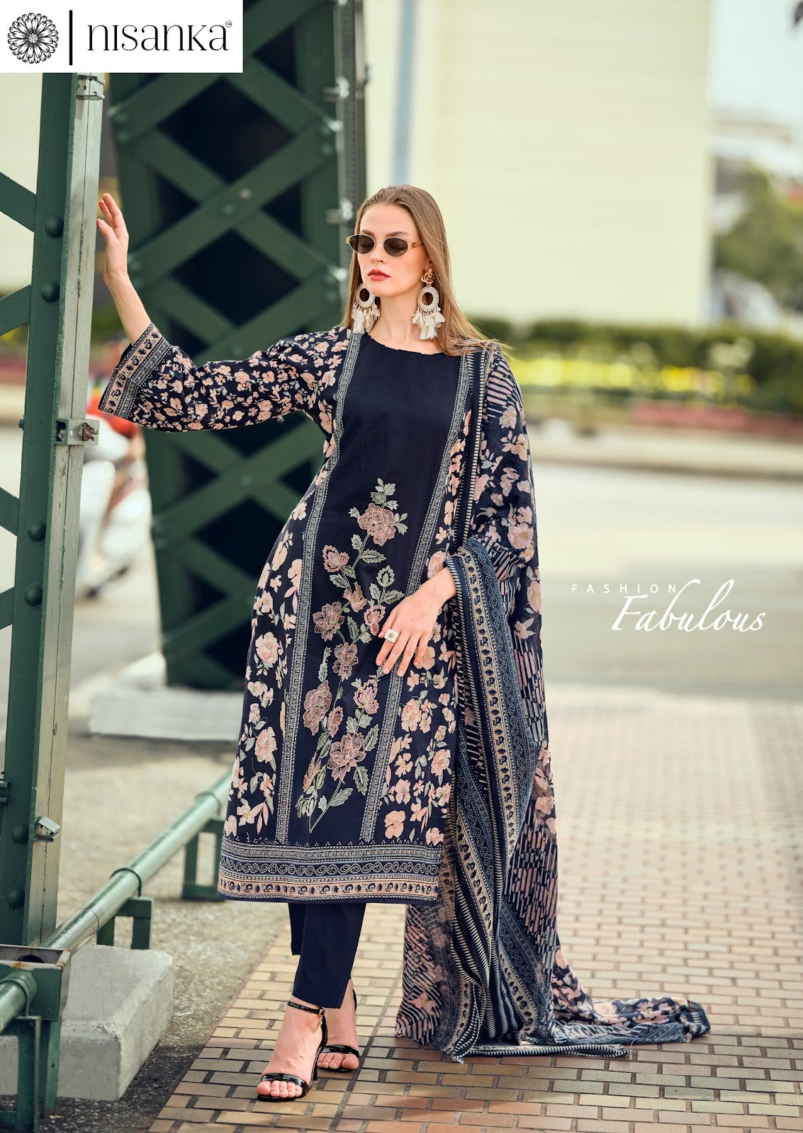 Cashmere 2 Nisanka Viscose Karachi Salwar Suits Wholesale Price