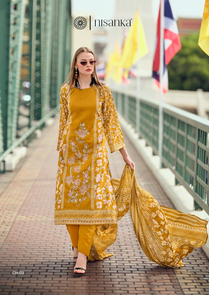 Cashmere 2 Nisanka Viscose Karachi Salwar Suits Wholesale Price