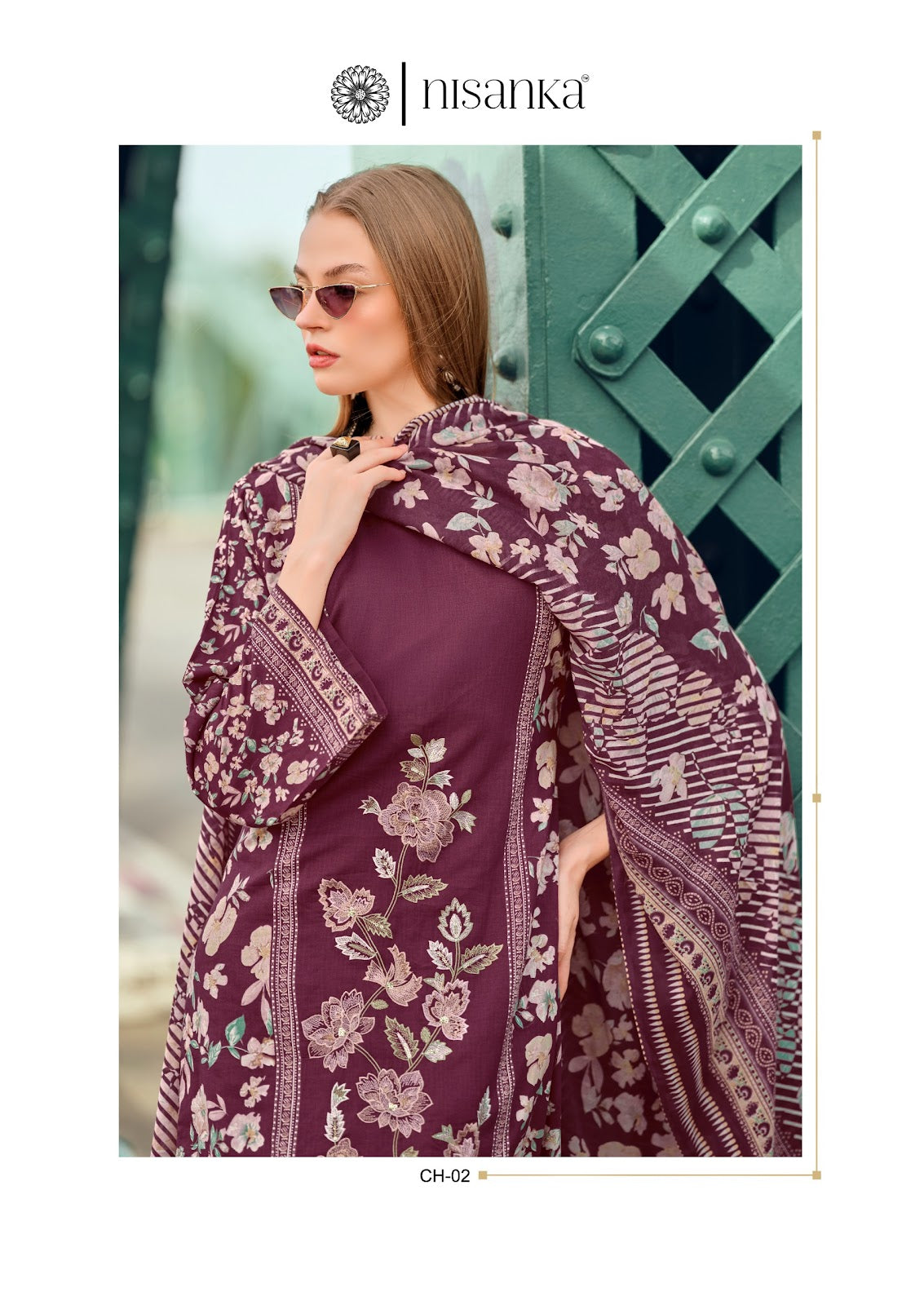 Cashmere 2 Nisanka Viscose Karachi Salwar Suits Wholesale Price