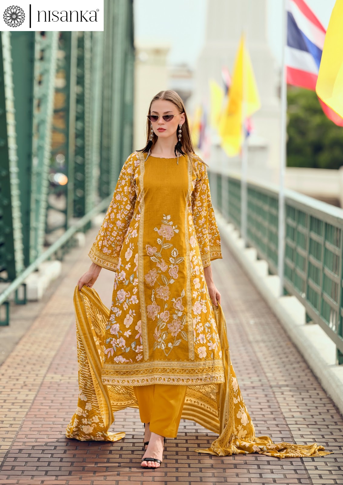 Cashmere 2 Nisanka Viscose Karachi Salwar Suits Wholesale Price