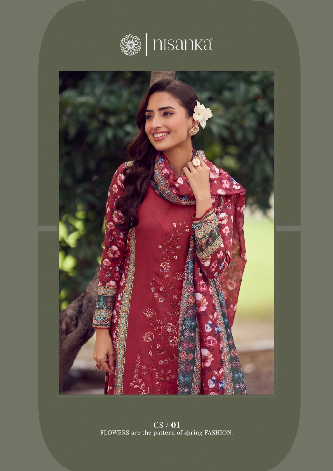 Cashmere Vol 3 Nisanka Viscose Karachi Salwar Suits Manufacturer Gujarat