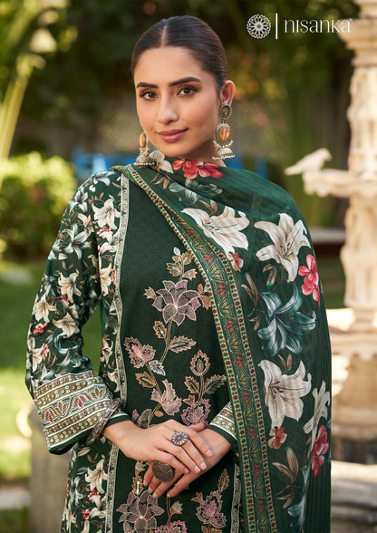 Cashmere Vol 4 Nisanka Viscose Karachi Salwar Suits Wholesaler Ahmedabad