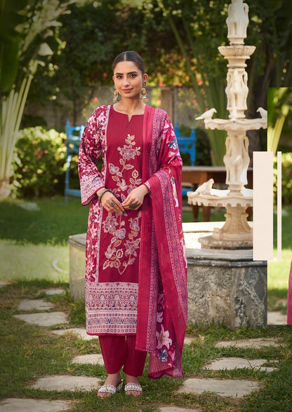 Cashmere Vol 4 Nisanka Viscose Karachi Salwar Suits Wholesaler Ahmedabad