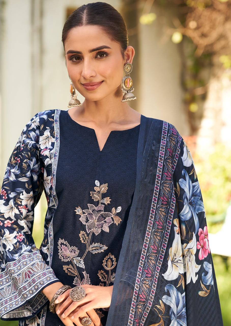 Cashmere Vol 4 Nisanka Viscose Karachi Salwar Suits Wholesaler Ahmedabad