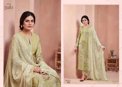 Cassia Esaira Cotton Cambric Pant Style Suits Wholesaler