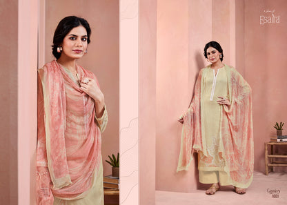 Cassia Esaira Cotton Cambric Pant Style Suits Wholesaler