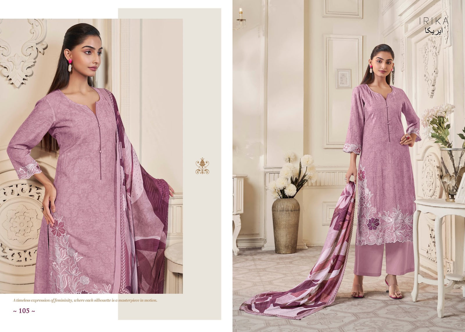 Cassius Irika Lilen Pant Style Suits Exporter India